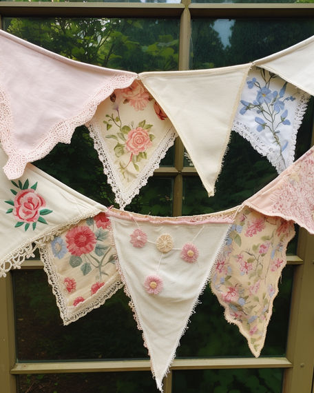 Eco-Chic Handmade Bunting