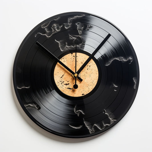 Photo of Upcycled Vinyl Record Clock - Sustainable Timekeeping with a Retro Twist